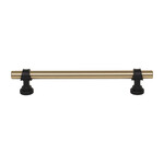 Top Knobs Bit Pull Honey Bronze & Flat Black - 6 5/16 in