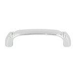 Top Knobs Pomander Pull Polished Chrome - 3 3/4 in