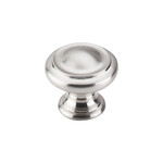 Top Knobs Dome Knob Brushed Satin Nickel - 1 1/8 in