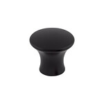 Top Knobs Oculus Knob Flat Black - 1 1/8 in