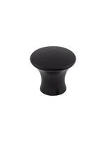 Top Knobs Oculus Knob Flat Black - 1 1/8 in