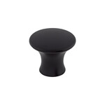 Top Knobs Oculus Knob Flat Black - 1 5/16 in