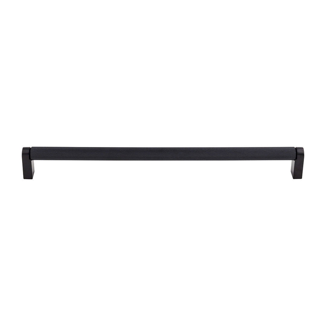 Amwell Appliance Pull Flat Black 12 in Handles & More Hardware Ltd.