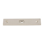 Top Knobs Channing Backplate Polished Nickel - 3 in