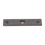 Top Knobs Channing Backplate Sable - 3 in