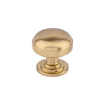 Top Knobs Ellis Knob Honey Bronze - 1 1/4 in