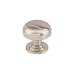 Top Knobs Ellis Knob Brushed Satin Nickel - 1 1/4 in
