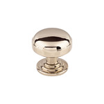 Top Knobs Ellis Knob Polished Nickel - 1 1/4 in