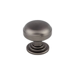 Top Knobs Ellis Knob Ash Gray - 1 1/4 in
