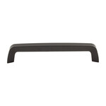Top Knobs Tapered Bar Pull Flat Black - 6 5/16 in