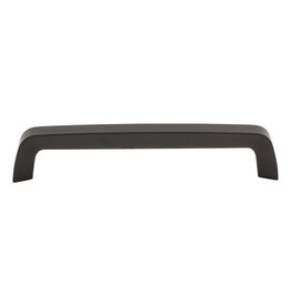 Top Knobs Tapered Bar Pull Flat Black - 6 5/16 in