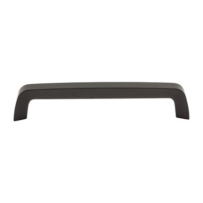 Top Knobs Tapered Bar Pull Flat Black - 6 5/16 in