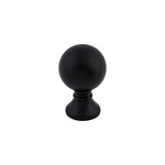 Top Knobs Kara Knob Flat Black - 1 in