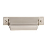 Top Knobs Channing Cup Pull Brushed Satin Nickel - 2 3/4 in