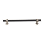 Top Knobs Bit Appliance Pull Flat Black & Pewter Antique - 18 in