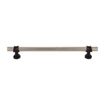 Top Knobs Bit Appliance Pull Pewter Antique & Flat Black - 18 in