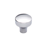Top Knobs Kinney Knob Polished Chrome - 1 1/8 in