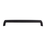 Top Knobs Tapered Bar Pull Flat Black - 8 13/16 in