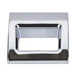 Top Knobs Tango Finger Pull Polished Chrome - 1 1/8 in