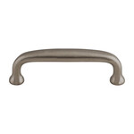 Top Knobs Charlotte Pull Pewter Antique - 3 in
