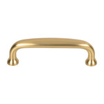 Top Knobs Charlotte Pull Honey Bronze - 3 in