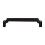 Top Knobs Davenport Pull Flat Black - 5 1/16 in