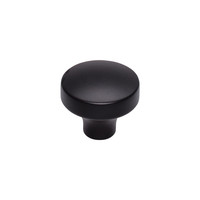 Kinney Knob Flat Black - 1 1/2 in