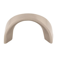 Crescent U-Pull Brushed Satin Nickel - 1 1/4 in