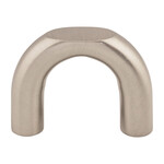Top Knobs Curved Pull Brushed Satin Nickel - 1 1/4 in