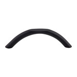 Top Knobs Curved Pull Flat Black - 3 3/4 in