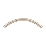 Top Knobs Curved Pull Brushed Satin Nickel - 5 1/16 in