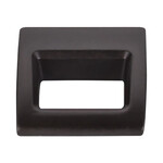 Top Knobs Tango Finger Pull Sable - 1 1/8 in