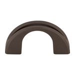 Top Knobs Tango U Finger Pull Sable - 1 1/4 in