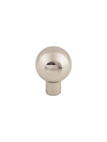 Top Knobs Brookline Knob Polished Nickel - 7/8 in
