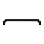 Top Knobs Davenport Pull Flat Black - 7 9/16 in