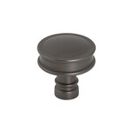 Top Knobs Cranford Knob Ash Gray - 1 1/4 in