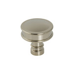 Top Knobs Cranford Knob Polished Nickel - 1 1/4 in