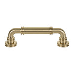 Top Knobs Cranford Pull Honey Bronze - 3 3/4 in