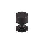 Top Knobs Lily Knob Flat Black - 1 in