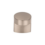 Top Knobs Hartridge Knob Brushed Satin Nickel - 1 1/8 in
