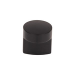 Top Knobs Hartridge Knob Flat Black - 1 1/4 in