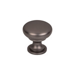 Top Knobs Hollow Knob Ash Gray - 1 3/16 in