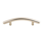 Top Knobs Curved Bar Pull Polished Nickel - 3 3/4 in