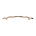Top Knobs Curved Bar Pull Polished Nickel - 6 5/16 in