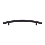 Top Knobs Curved Bar Pull Flat Black - 6 5/16 in