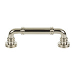 Top Knobs Cranford Pull Polished Nickel - 3 3/4 in