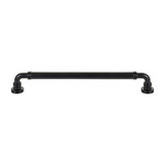 Top Knobs Cranford Pull Flat Black - 8 13/16 in