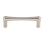Top Knobs Brookline Pull Polished Nickel - 3 3/4 in