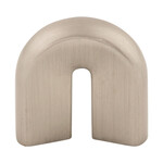 Top Knobs U Finger Pull Brushed Satin Nickel - 3/4 in
