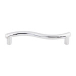 Top Knobs Spiral Pull Polished Chrome - 3 3/4 in